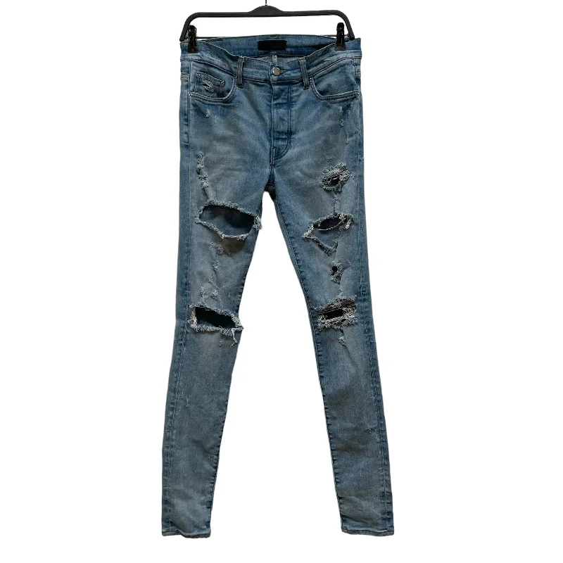 AMIRI/Skinny Pants/31/Denim/BLU/ripped jeans