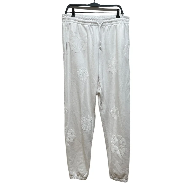 DENIM TEARS/Pants/L/Cotton/WHT/white on white 2