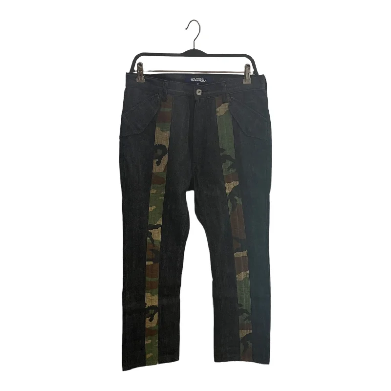 JUNYA WATANABE COMME des GARCONS/Straight Pants/SS/Denim/NVY/Camo Stripe