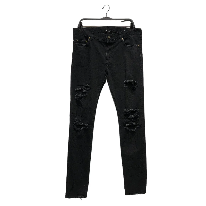 SAINT LAURENT/Skinny Pants/33/Denim/BLK/