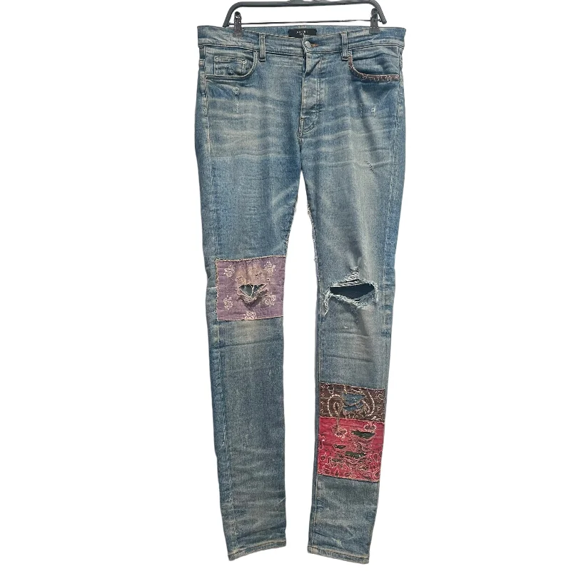 AMIRI/Skinny Pants/34/Denim/IDG/Paisley/BANDANA