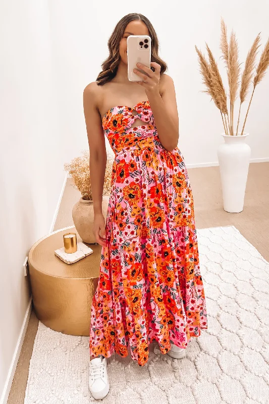 Arden Midi Dress Floral