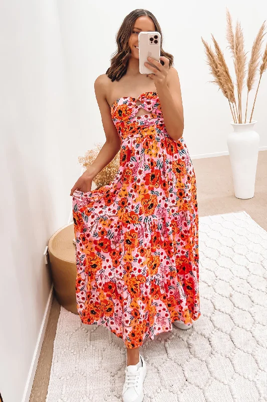 Arden Midi Dress Floral