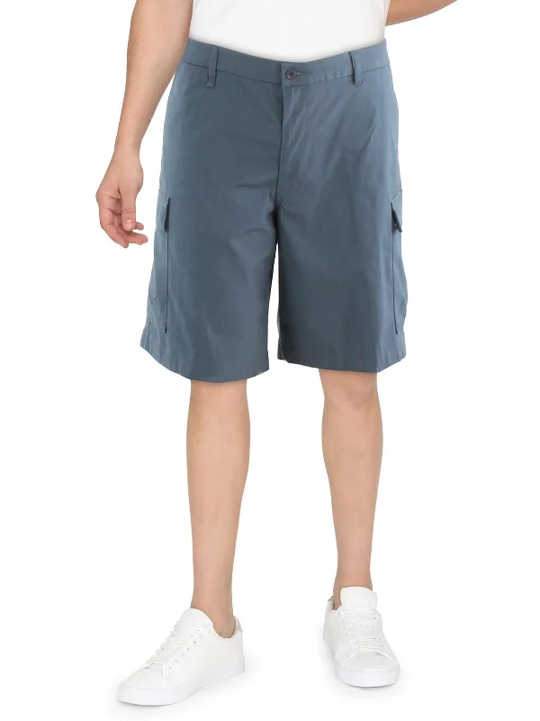 Big & Tall Mens Utility Cotton Cargo Shorts