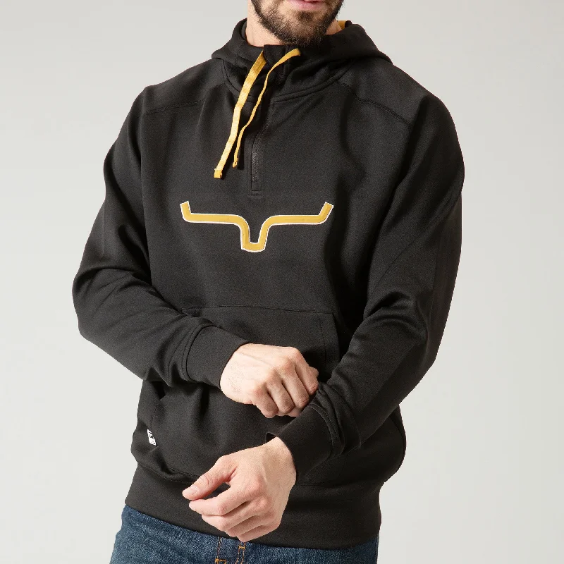 Kimes Men's Black Rockford Tech Hoodie