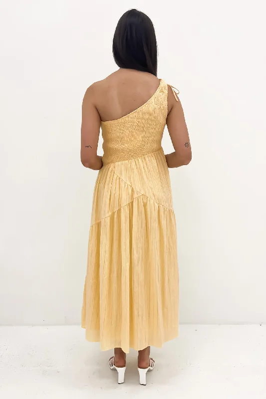 Braelyn Midi Dress Yellow