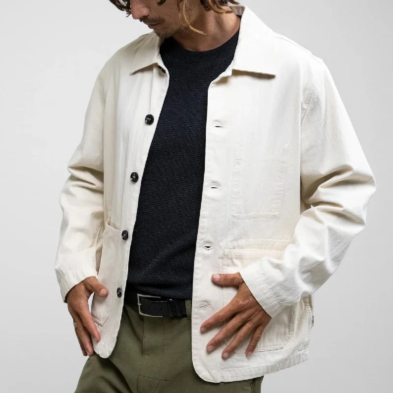 Classic Chore Coat (Vintage White)