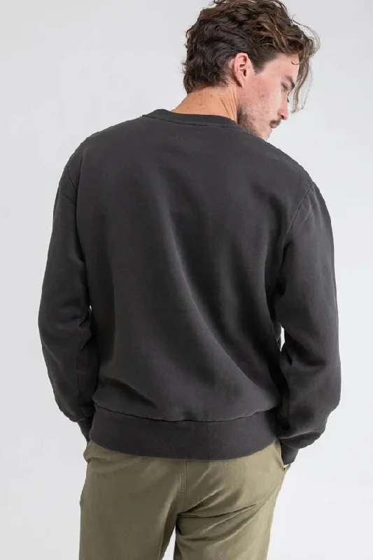 Classic Fleece Crew (Vintage Black)