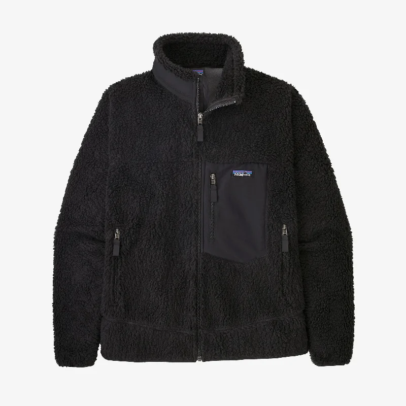 Classic Retro-X Fleece Jacket (Black)