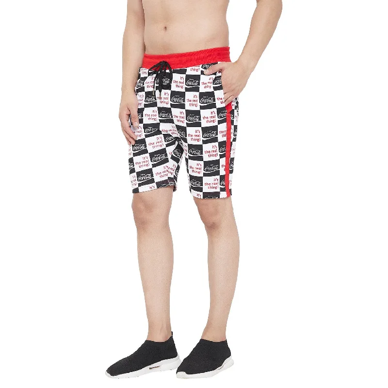 Cocacola Checkered Taped Shorts