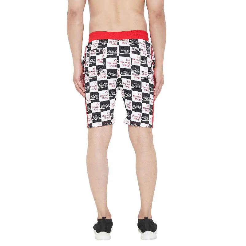 Cocacola Checkered Taped Shorts