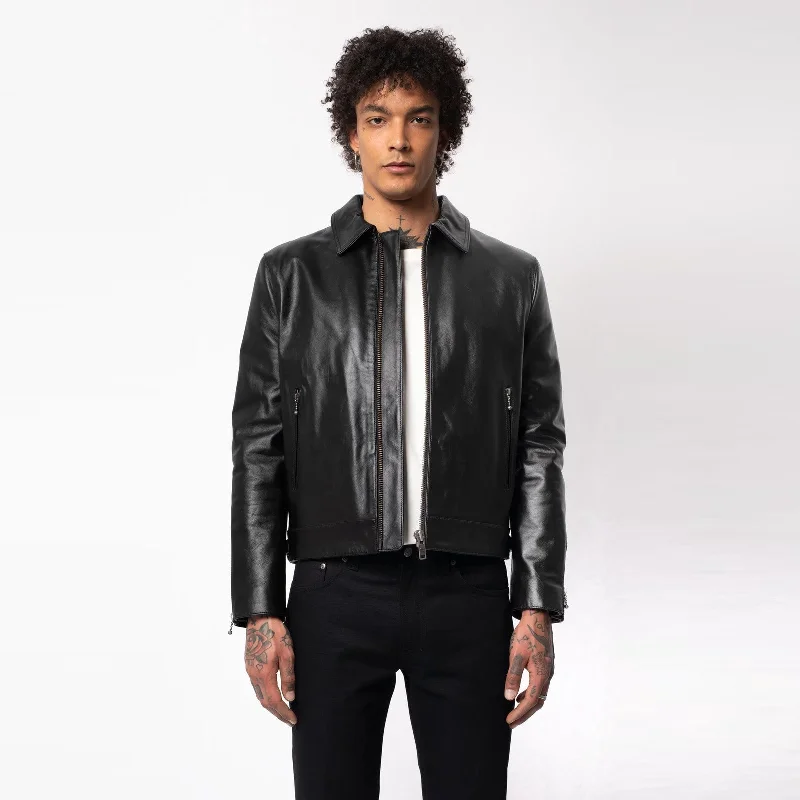 Eddy Leather Jacket (Black)