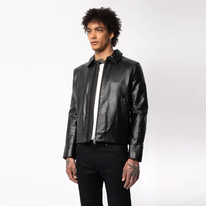 Eddy Leather Jacket (Black)