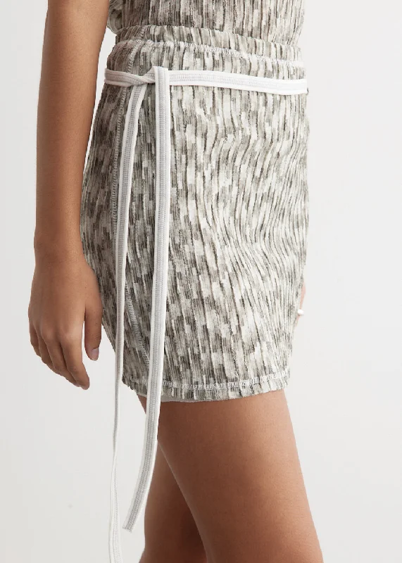 Escape Pleated Mini Skirt