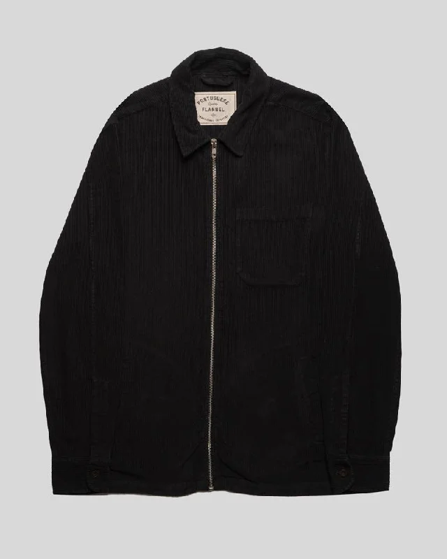 Fecho Corduroy Jacket (Black)