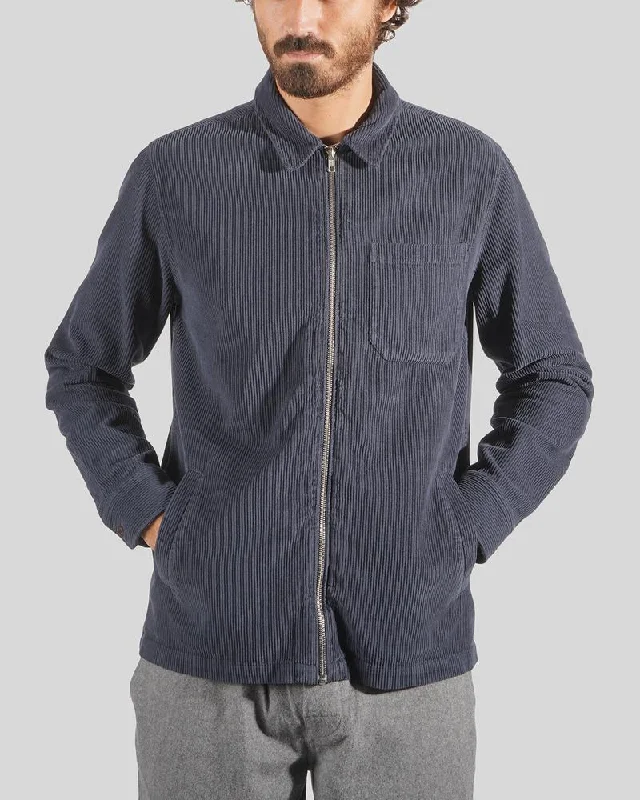 Fecho Corduroy Jacket (Blue)