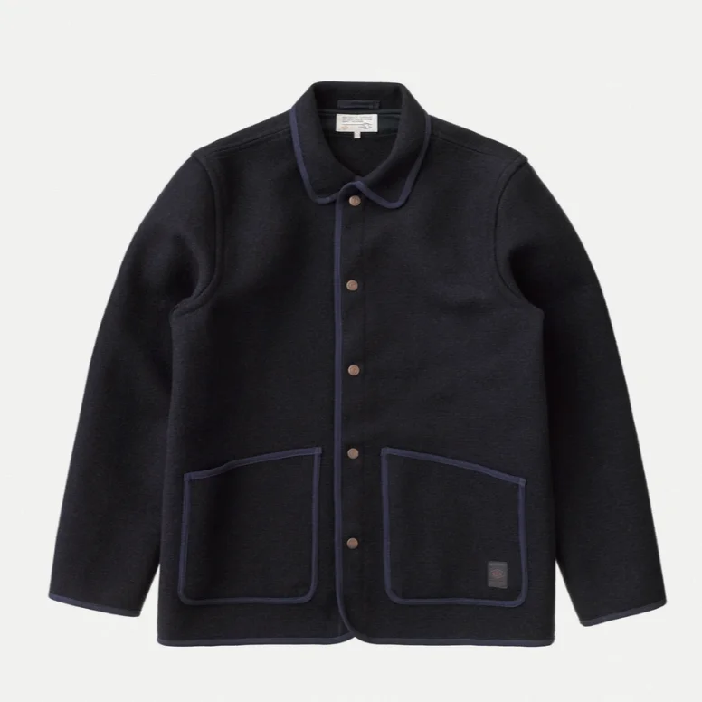 Fred Cloth Jacket (Navy)