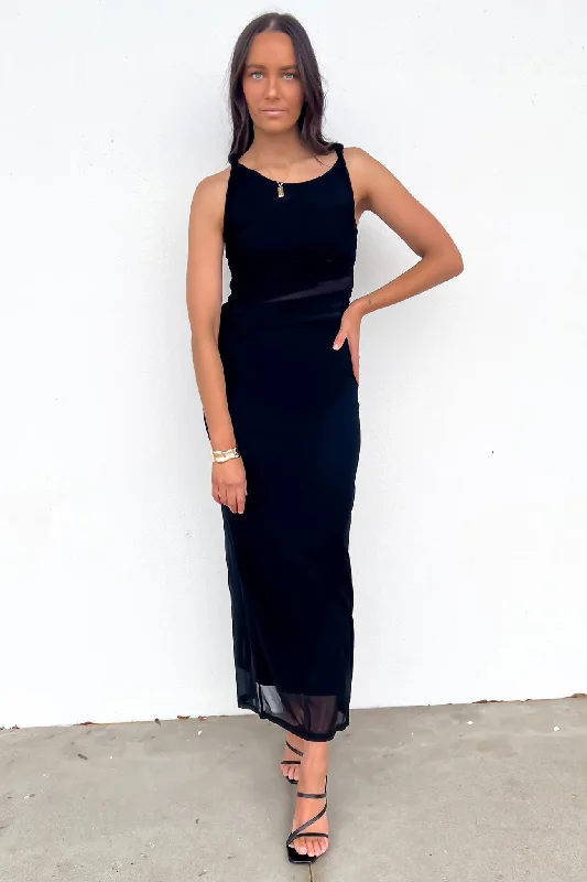 Halle Maxi Dress Black