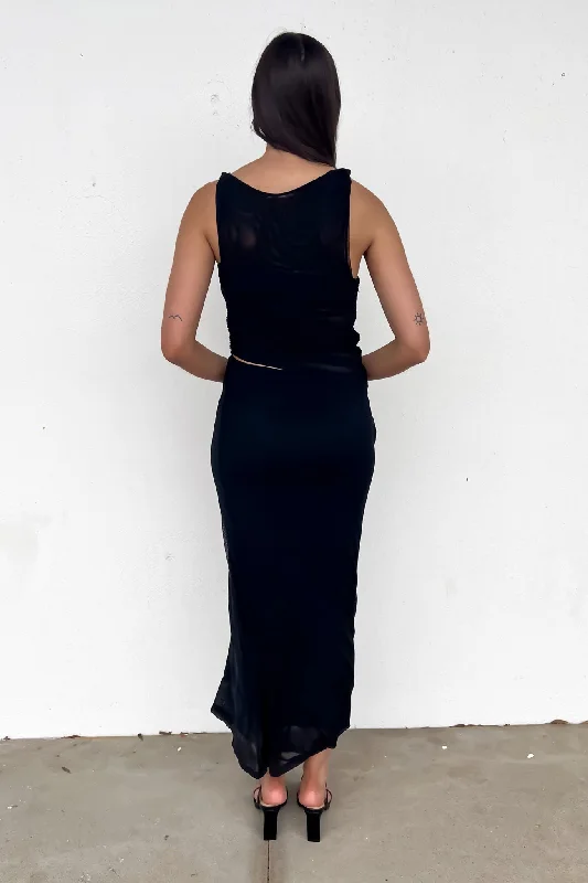 Halle Maxi Dress Black