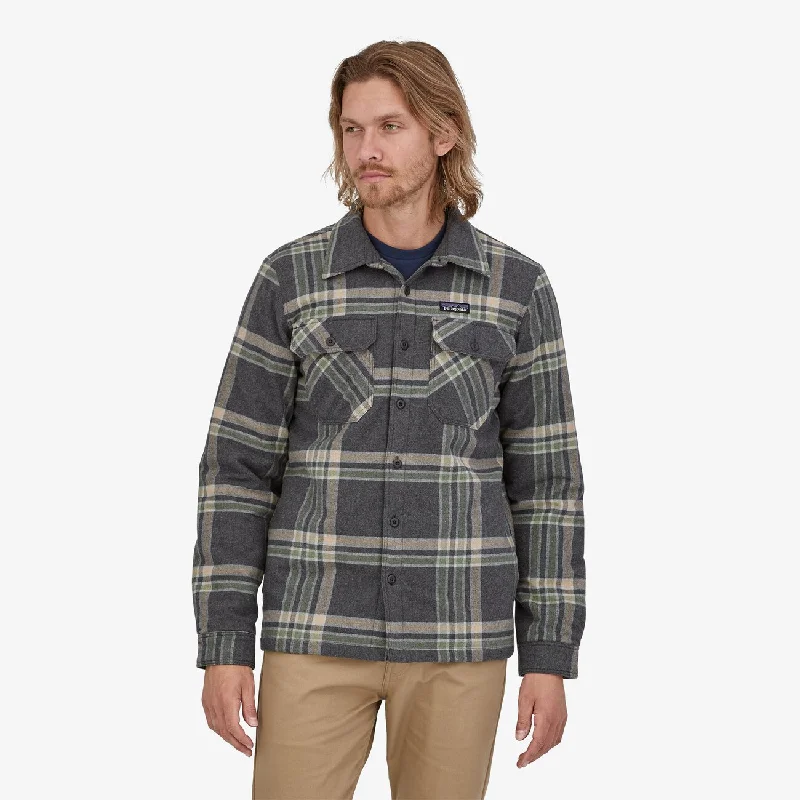 Insulated Fjord Flannel Jacket (Ink Black)