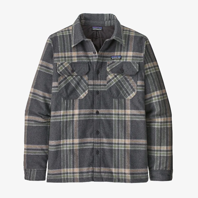 Insulated Fjord Flannel Jacket (Ink Black)