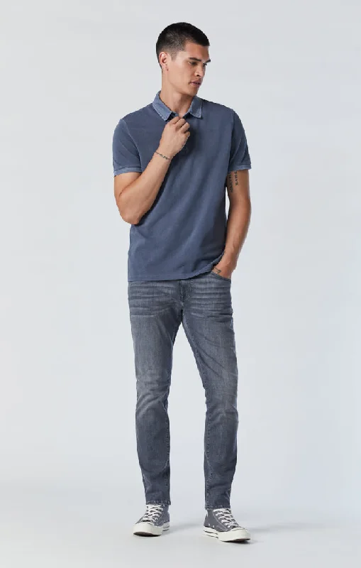 JAKE SLIM LEG JEANS IN MID GREY WILLIAMSBURG