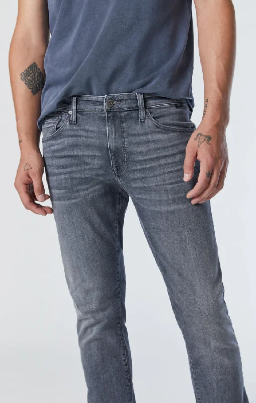 JAKE SLIM LEG JEANS IN MID GREY WILLIAMSBURG