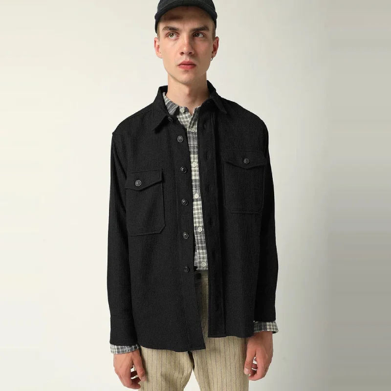 Kingston Shirt Jacket (Black)