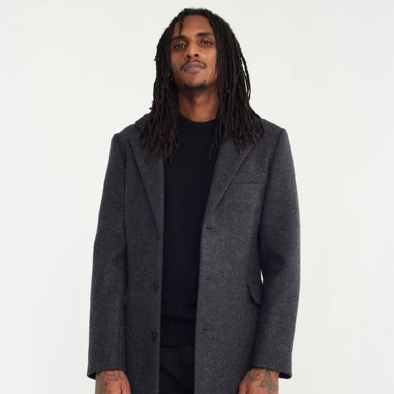 Kray Coat (Black + Charcoal)