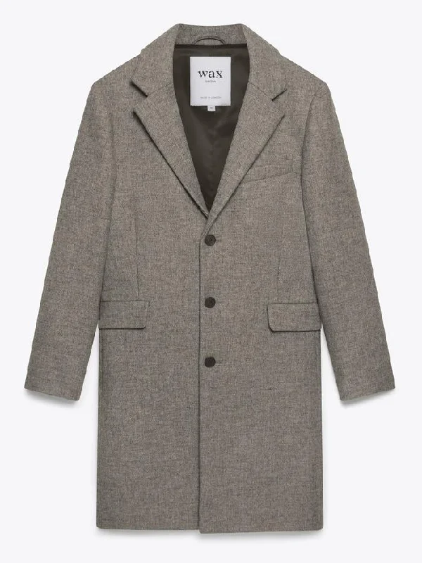 Kray Coat (Warm Grey)