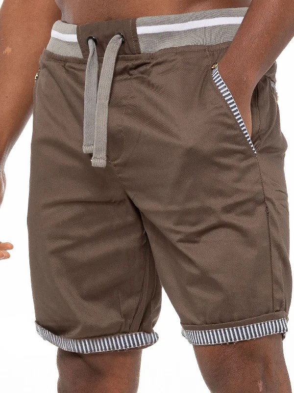 Kruze Mens Summer Casual Chino Shorts