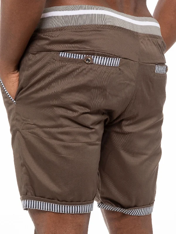 Kruze Mens Summer Casual Chino Shorts