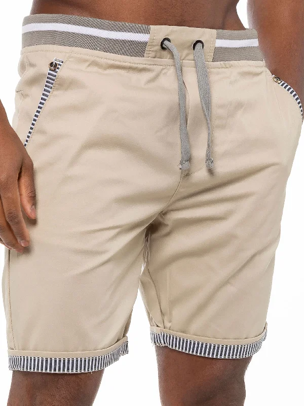 Kruze Mens Summer Casual Chino Shorts