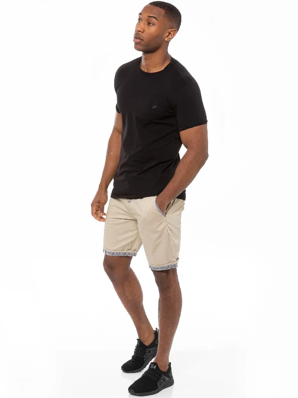 Kruze Mens Summer Casual Chino Shorts