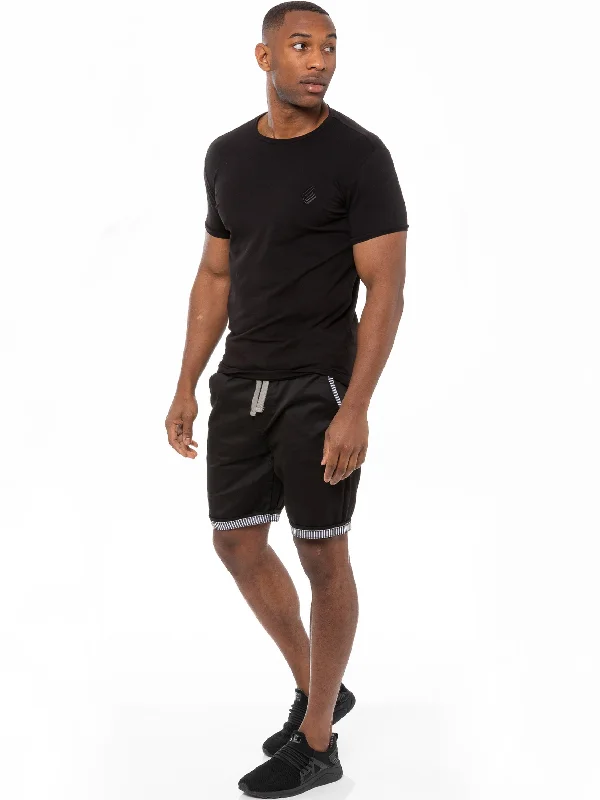 Kruze Mens Summer Casual Chino Shorts