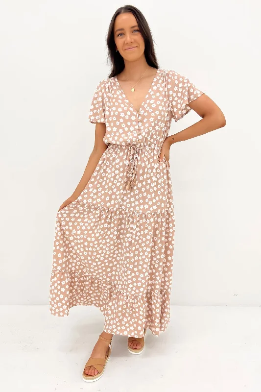 Laylah Maxi Dress Mocha