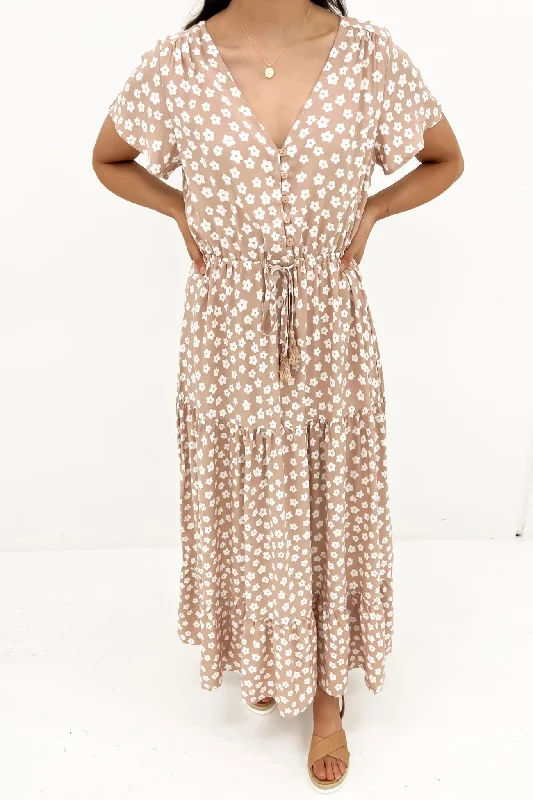 Laylah Maxi Dress Mocha