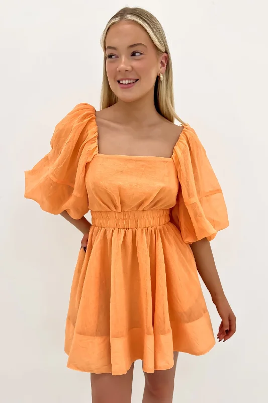 Leoh Mini Dress Peach