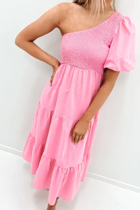 Lillie Midi Dress Pink