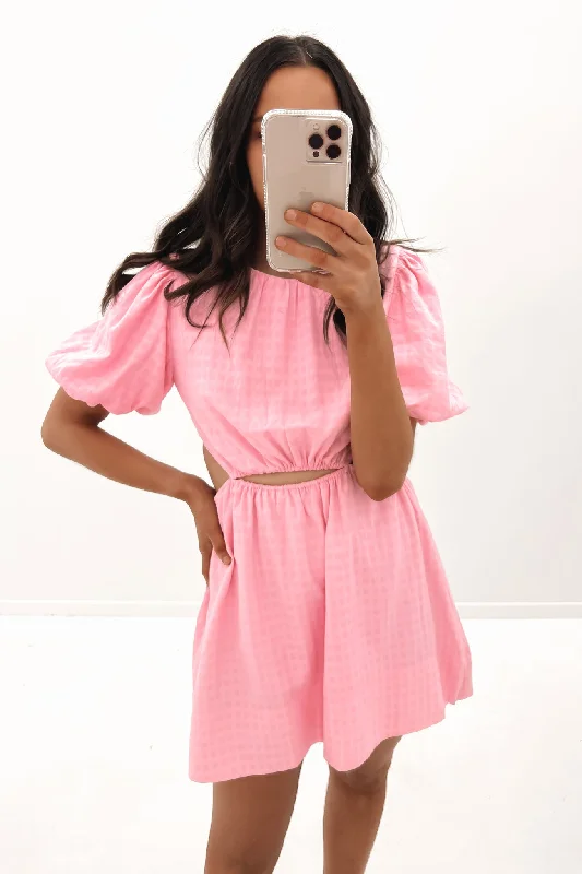 Lucie Mini Dress Pink