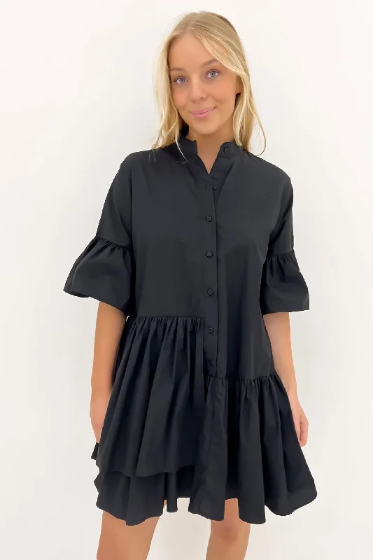 Neve Mini Dress Black