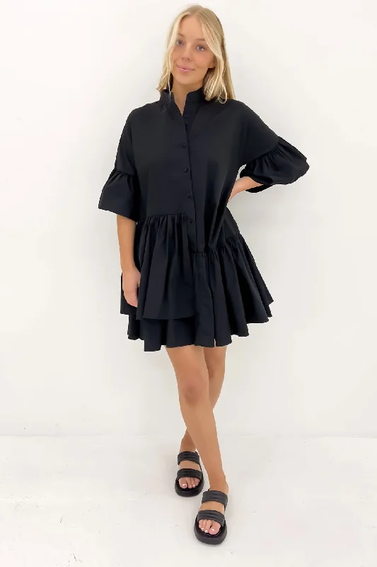 Neve Mini Dress Black