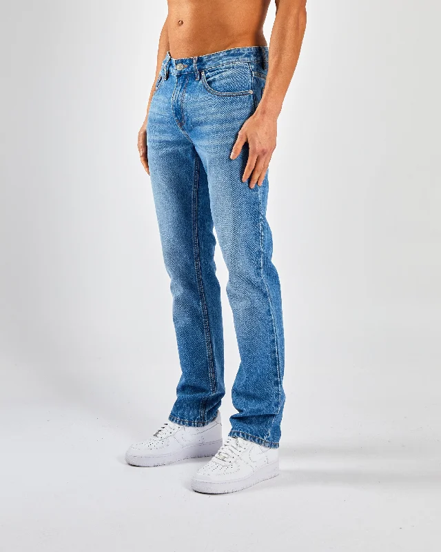 Nikolai Classic Bootcut Blue Weft