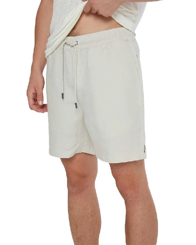 Onia Air Linen-Blend Pull-On Cargo Short