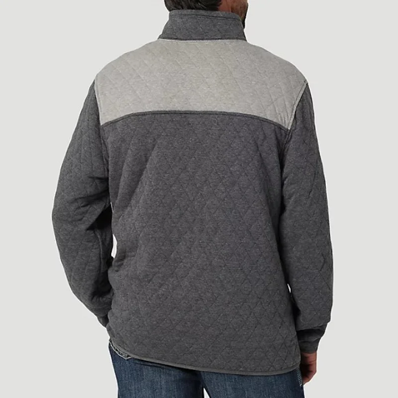 Wrangler Men's Quarter Snap Pullover