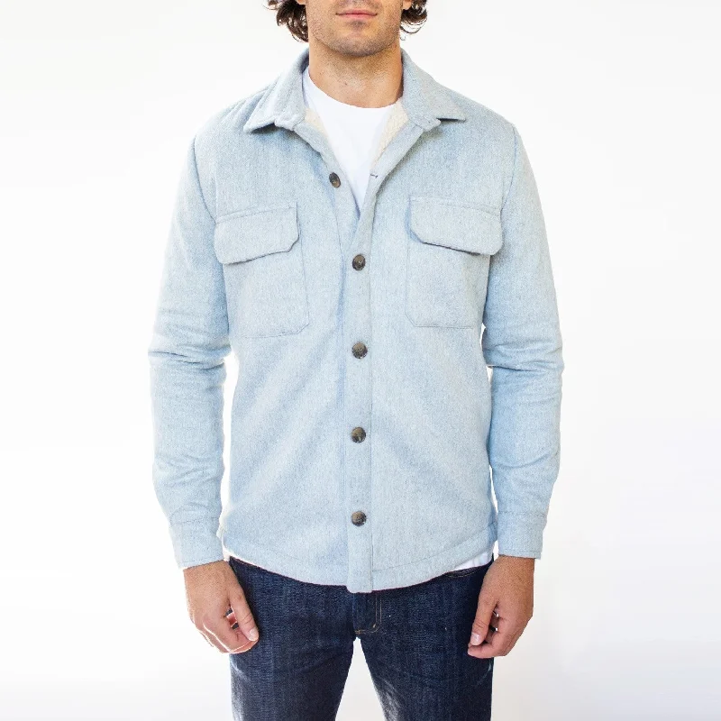 Sherpa Lined Jacket (Grey)