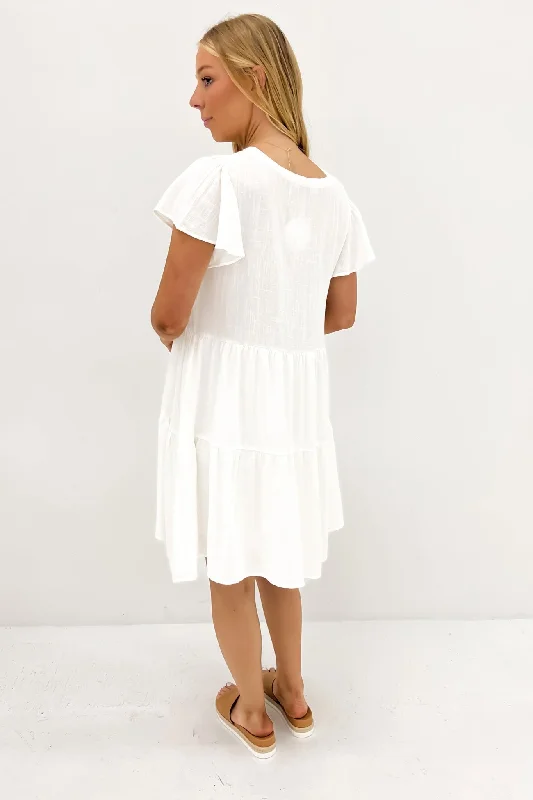 Valery Mini Dress White