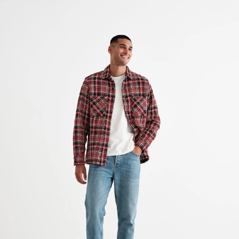 Whiting Overshirt LumberJack (Black + Red)