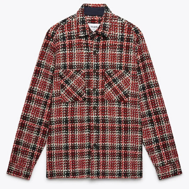 Whiting Overshirt LumberJack (Black + Red)