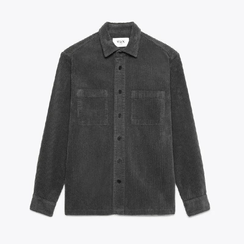 Whiting Overshirt Penn Cord (Charcoal)